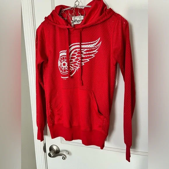 Detroit Red Wings Mesh Hoodie - Picture 3 of 10